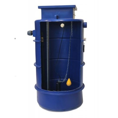 1700Ltr Sewage Single Macerator Pump Station, Ideally sized for dwelling or Dwellings up to 10/11 bedrooms